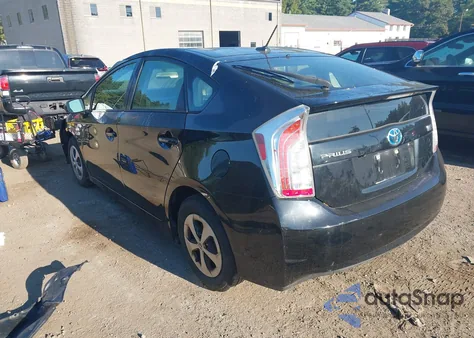 2012 Toyota Prius Three from USA, damaged, VIN JTDKN3DU7C1503838